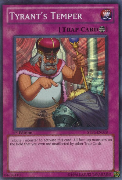 Tyrant's Temper [STBL-EN079] Super Rare | Odin's Place