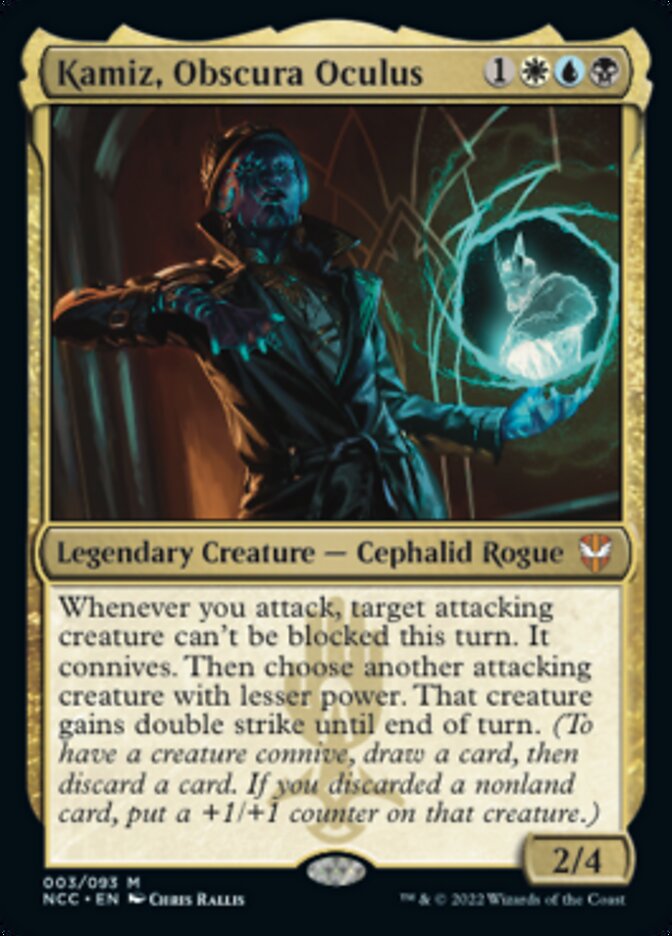 Kamiz, Obscura Oculus [Streets of New Capenna Commander] | Odin's Place