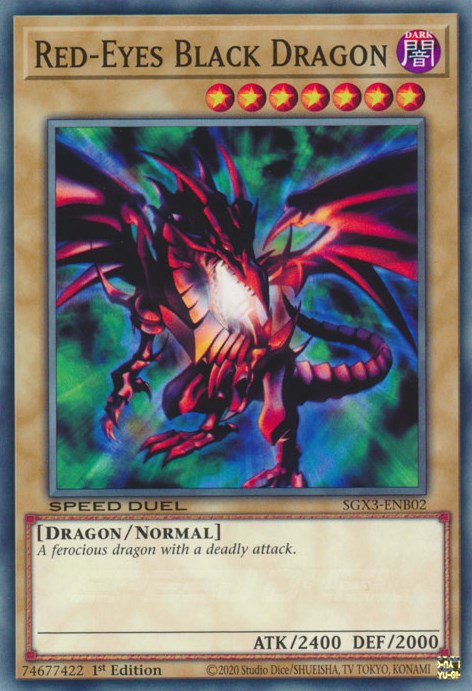 Red-Eyes Black Dragon [SGX3-ENB02] Common | Odin's Place