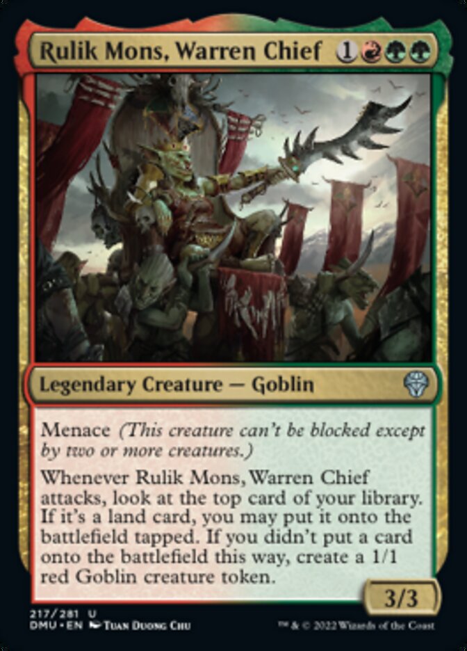 Rulik Mons, Warren Chief [Dominaria United] | Odin's Place