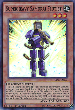 Superheavy Samurai Flutist [SECE-EN007] Super Rare | Odin's Place