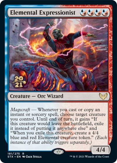 Elemental Expressionist [Strixhaven: School of Mages Prerelease Promos] | Odin's Place