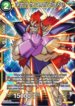 Tardo of the Demonic Elite Four (BT11-108) [Vermilion Bloodline 2nd Edition] | Odin's Place