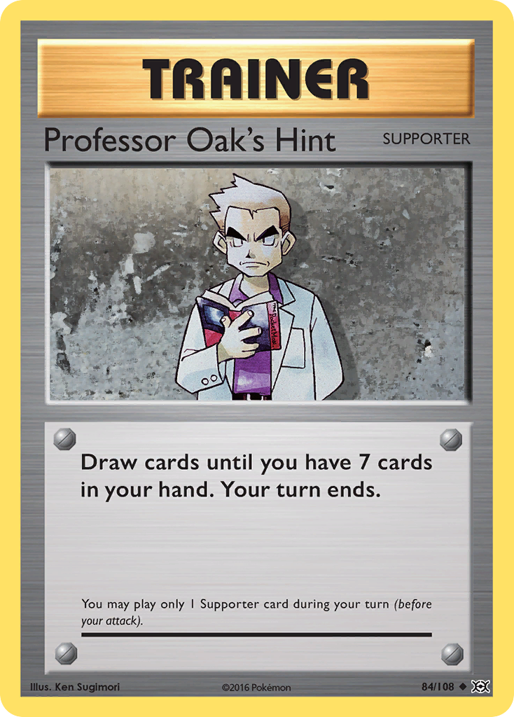 Professor Oak's Hint (84/108) [XY: Evolutions] | Odin's Place