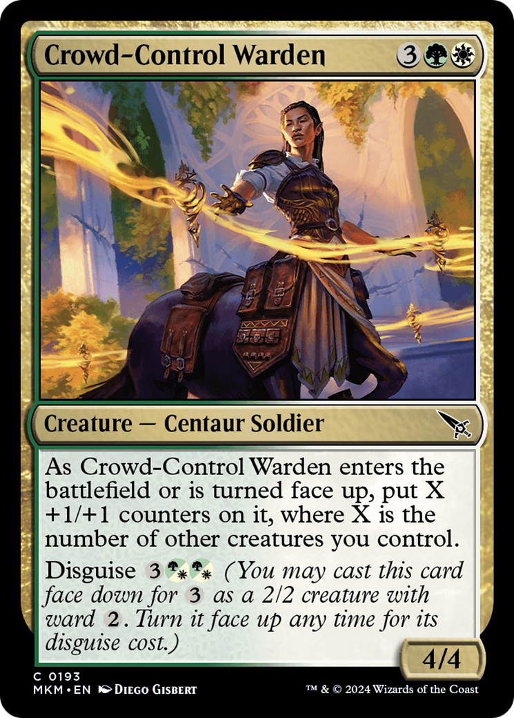 Crowd-Control Warden [Murders at Karlov Manor] | Odin's Place
