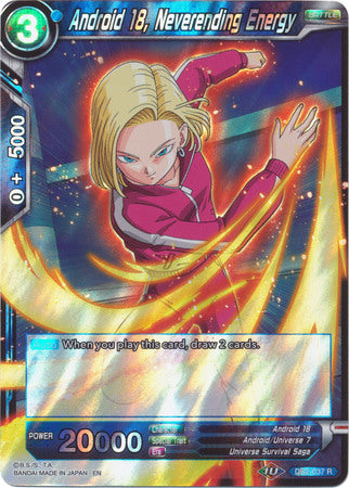 Android 18, Neverending Energy (DB2-037) [Divine Multiverse] | Odin's Place
