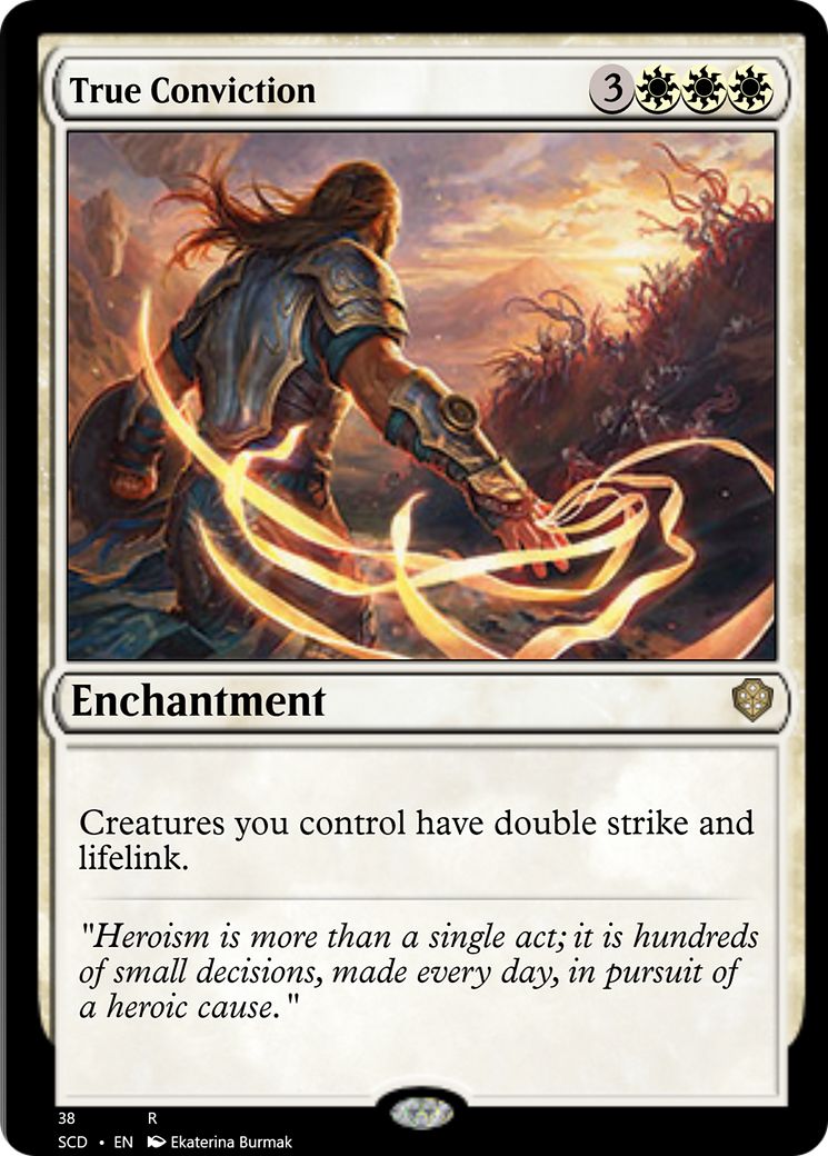 True Conviction [Starter Commander Decks] | Odin's Place