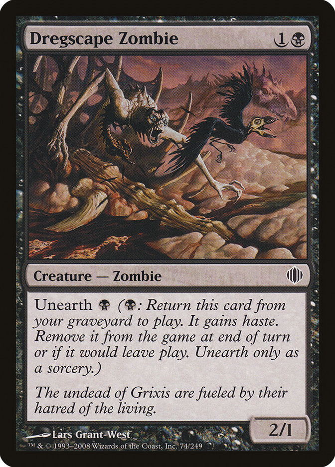 Dregscape Zombie (74) [Shards of Alara] | Odin's Place