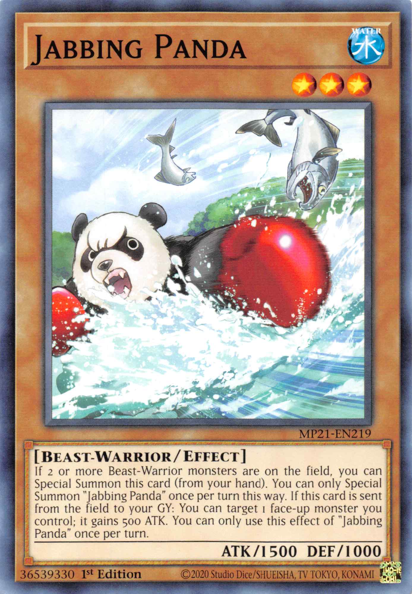 Jabbing Panda [MP21-EN219] Common | Odin's Place