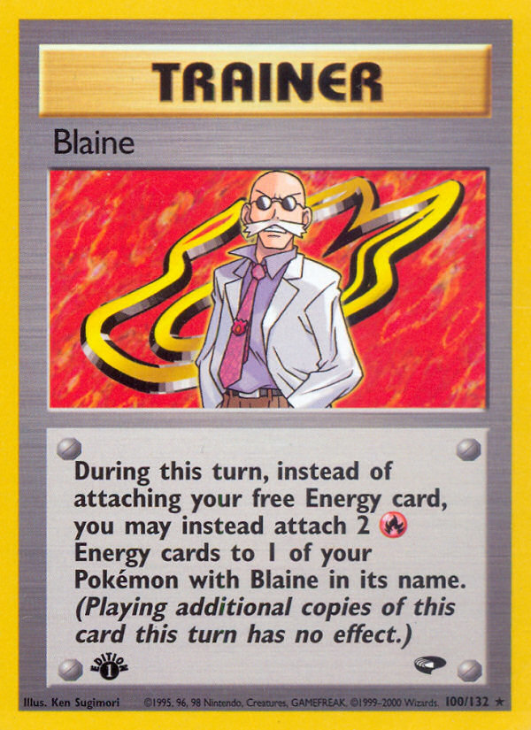 Blaine (100/132) [Gym Challenge 1st Edition] | Odin's Place