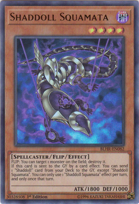 Shaddoll Squamata [BLHR-EN082] Ultra Rare | Odin's Place