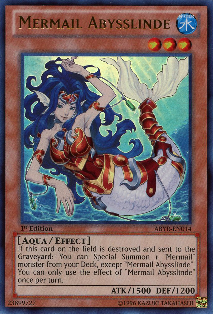 Mermail Abysslinde [ABYR-EN014] Ultra Rare | Odin's Place