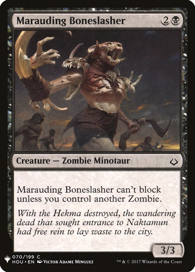 Marauding Boneslasher [Mystery Booster] | Odin's Place