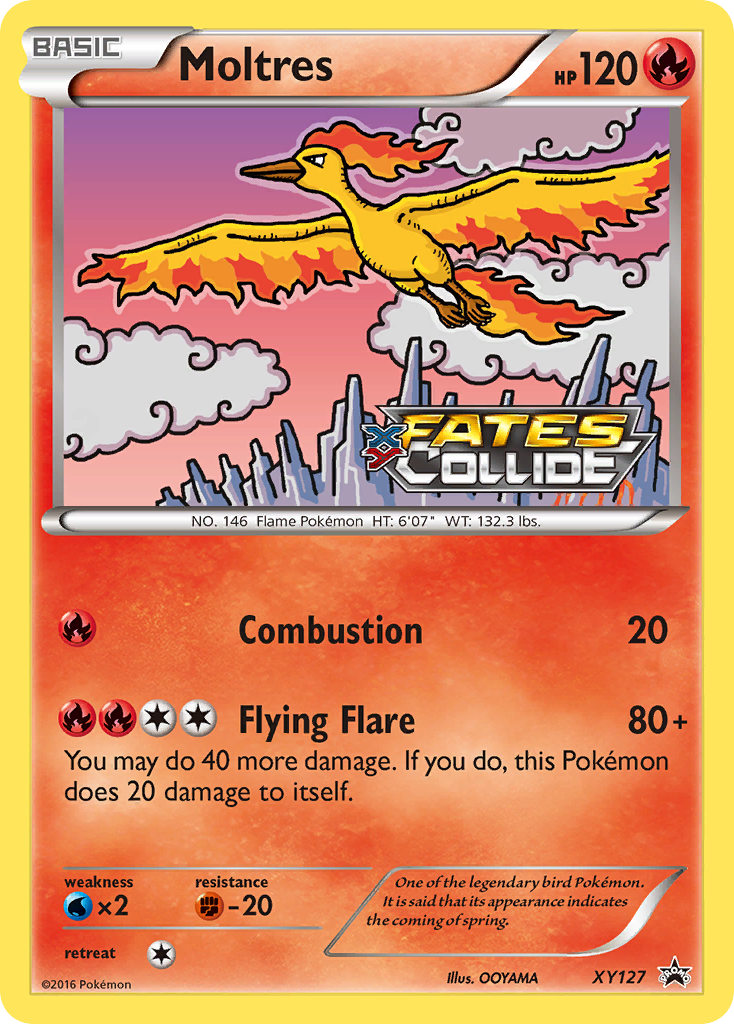Moltres (XY127) [XY: Black Star Promos] | Odin's Place