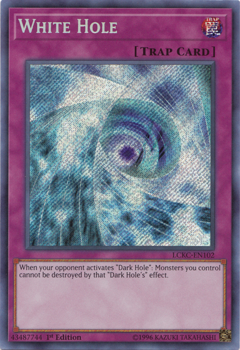 White Hole [LCKC-EN102] Secret Rare | Odin's Place