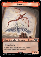 Food (09) // Smaug Double-Sided Token [The Lord of the Rings: Tales of Middle-Earth Tokens] | Odin's Place