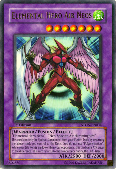 Elemental Hero Air Neos [STON-EN034] Ultra Rare | Odin's Place