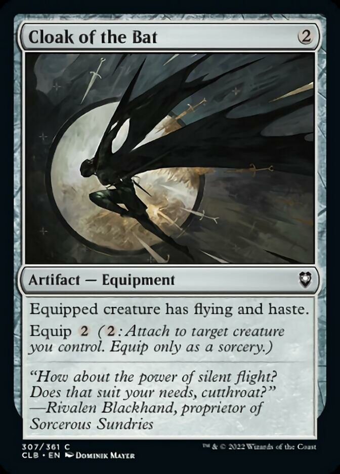 Cloak of the Bat [Commander Legends: Battle for Baldur's Gate] | Odin's Place