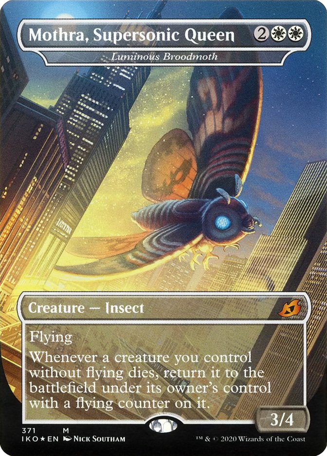 Luminous Broodmoth - Mothra, Supersonic Queen (Godzilla Series) [Ikoria: Lair of Behemoths] | Odin's Place