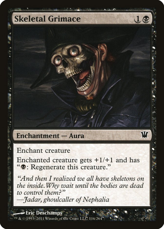 Skeletal Grimace (116) [Innistrad] | Odin's Place