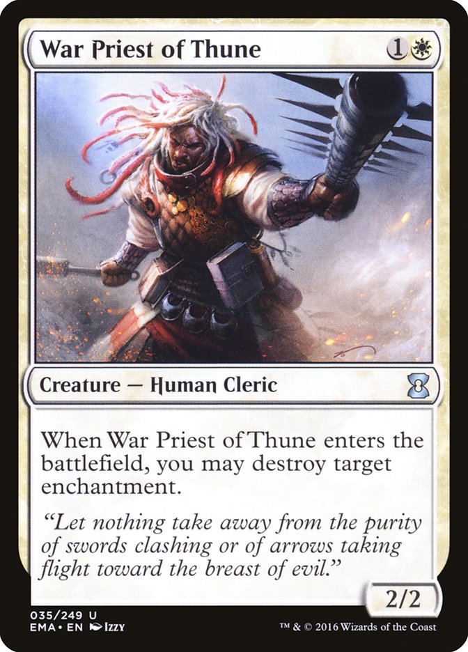 War Priest of Thune (35) [Eternal Masters] | Odin's Place
