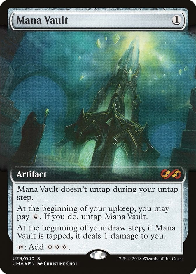 Mana Vault (Topper) [Ultimate Masters Box Topper] | Odin's Place