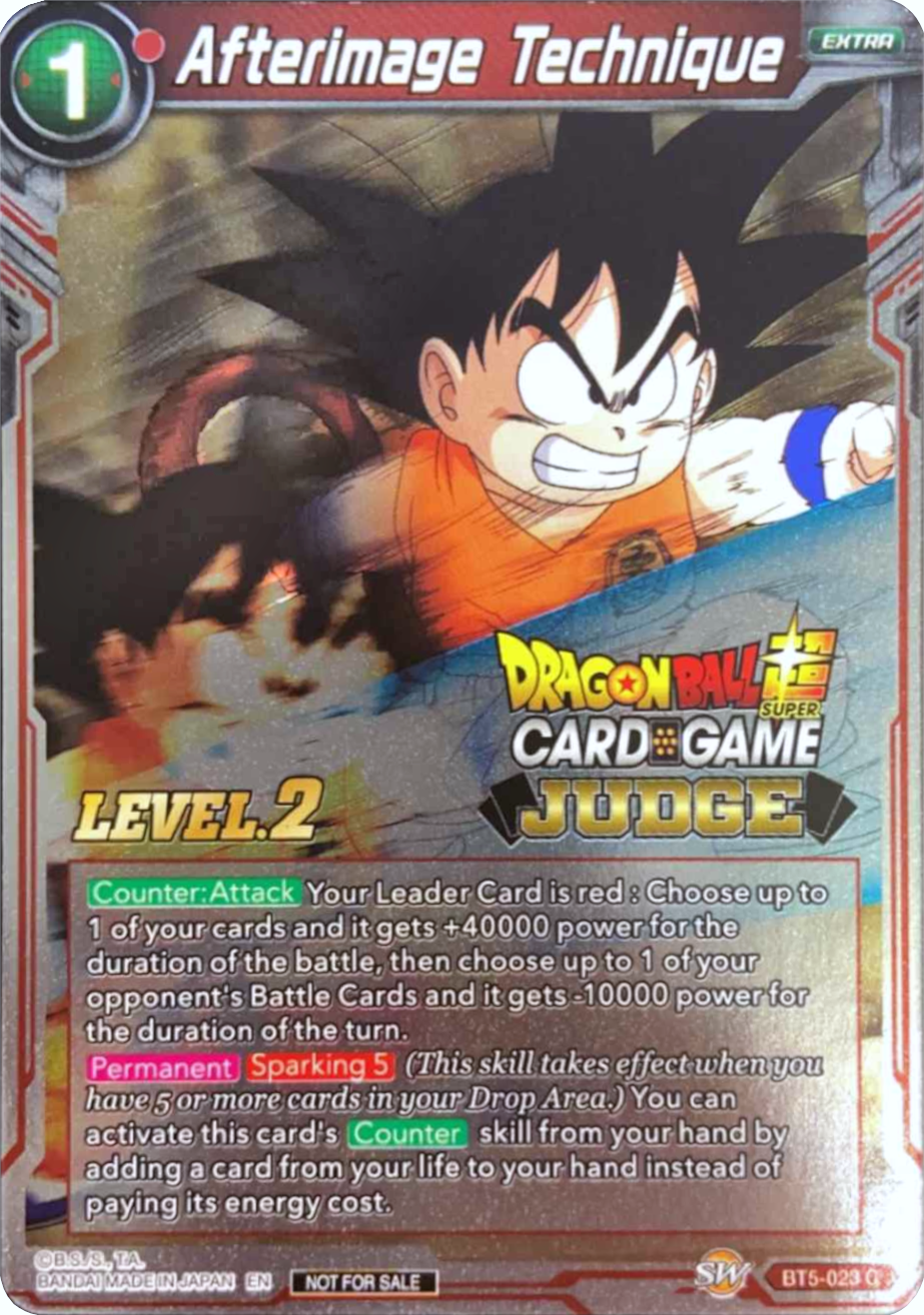 Afterimage Technique (Level 2) (BT5-023) [Judge Promotion Cards] | Odin's Place