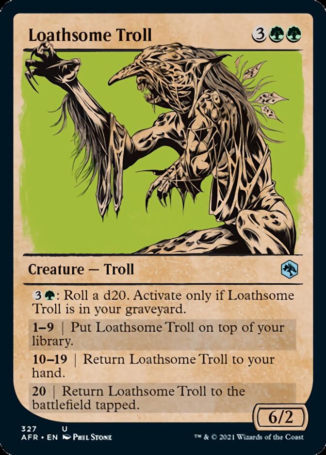 Loathsome Troll (Showcase) [Dungeons & Dragons: Adventures in the Forgotten Realms] | Odin's Place