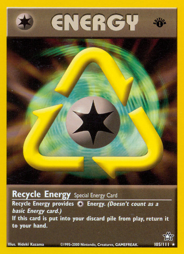 Recycle Energy (105/111) [Neo Genesis 1st Edition] | Odin's Place
