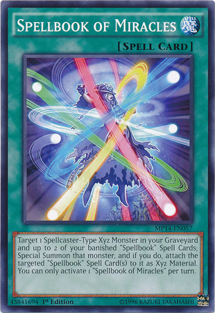 Spellbook of Miracles [MP14-EN057] Common | Odin's Place