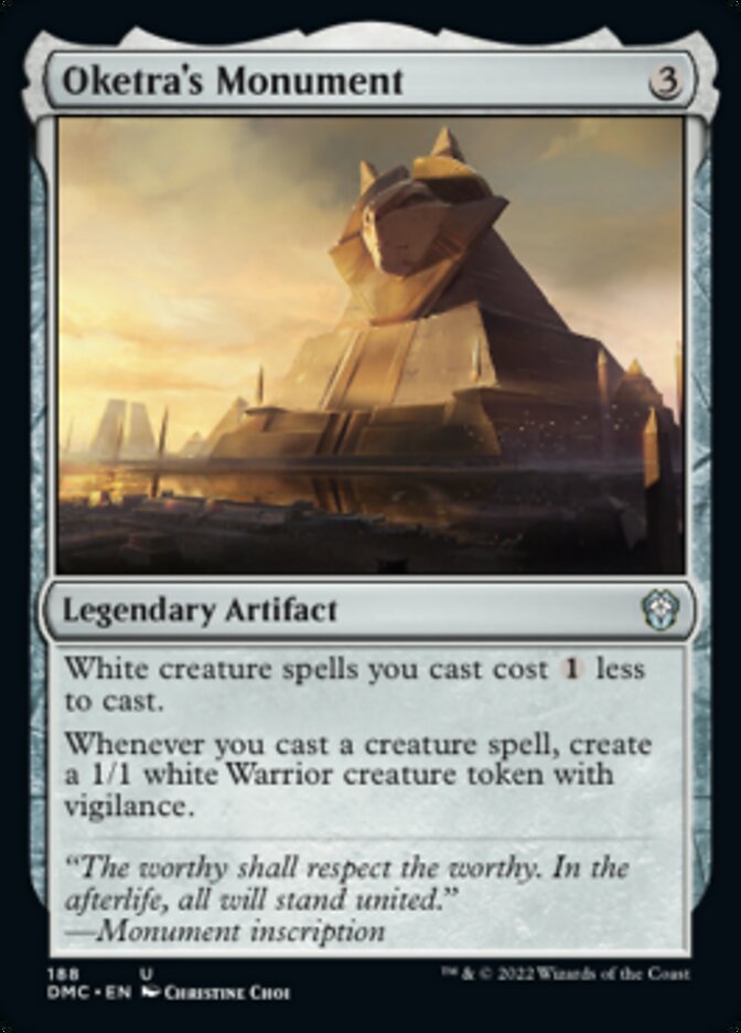 Oketra's Monument [Dominaria United Commander] | Odin's Place