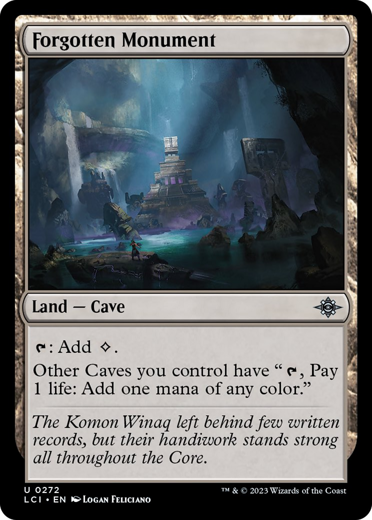 Forgotten Monument [The Lost Caverns of Ixalan] | Odin's Place