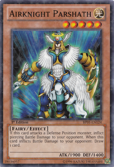 Airknight Parshath [BP01-EN124] Starfoil Rare | Odin's Place