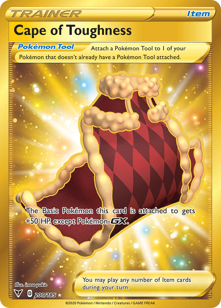 Cape of Toughness (200/185) [Sword & Shield: Vivid Voltage] | Odin's Place