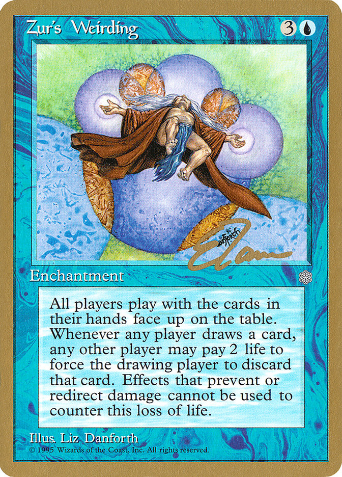 Zur's Weirding (Eric Tam) [Pro Tour Collector Set] | Odin's Place