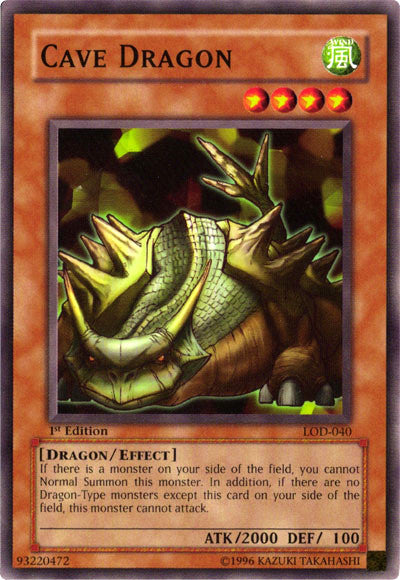 Cave Dragon [LOD-040] Common | Odin's Place