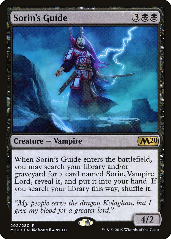 Sorin's Guide [Core Set 2020] | Odin's Place