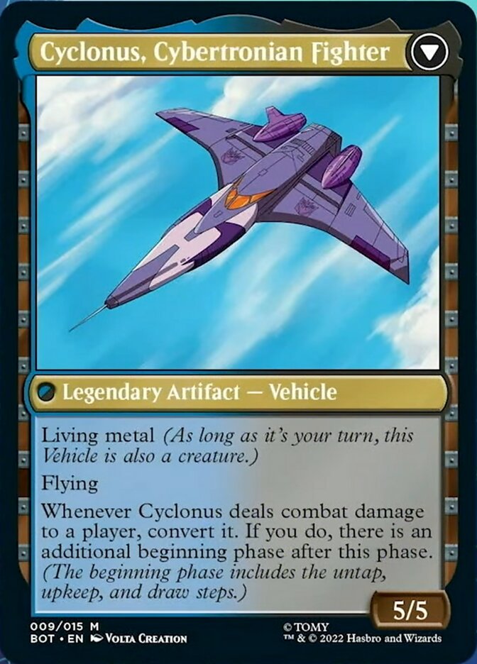 Cyclonus, the Saboteur // Cyclonus, Cybertronian Fighter [Transformers] | Odin's Place