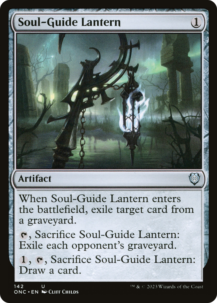 Soul-Guide Lantern [Phyrexia: All Will Be One Commander] | Odin's Place