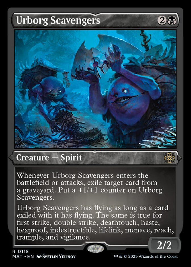Urborg Scavengers (Foil Etched) [March of the Machine: The Aftermath] | Odin's Place