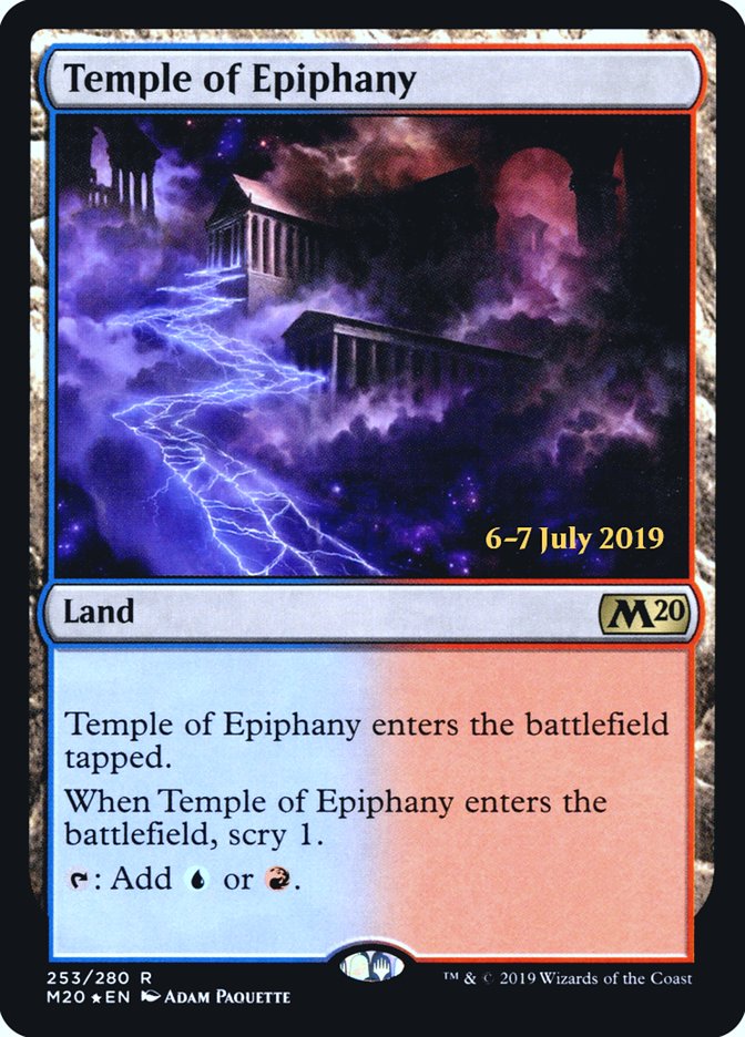 Temple of Epiphany [Core Set 2020 Prerelease Promos] | Odin's Place