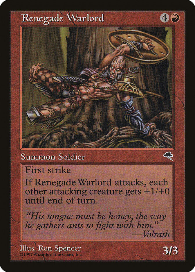 Renegade Warlord (197) [Tempest] | Odin's Place