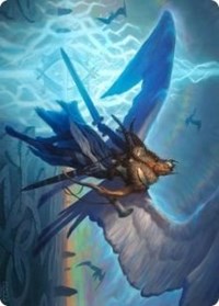 Righteous Valkyrie Art Card [Kaldheim Art Series] | Odin's Place