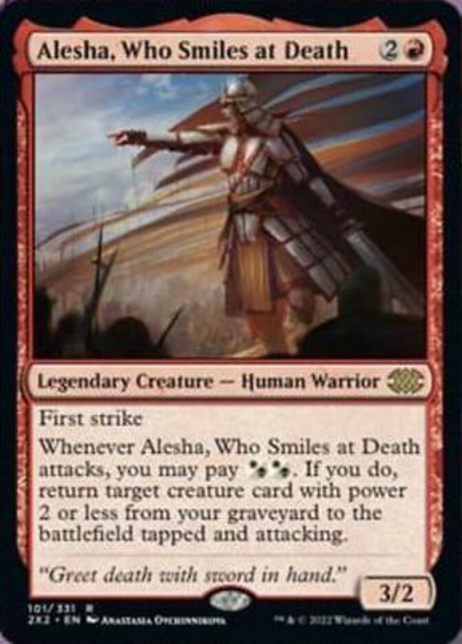 Alesha, Who Smiles at Death [Double Masters 2022] | Odin's Place