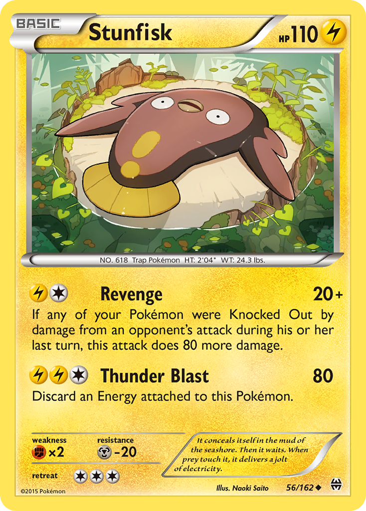 Stunfisk (56/162) [XY: BREAKthrough] | Odin's Place