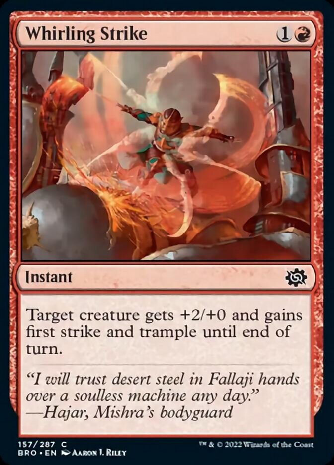 Whirling Strike [The Brothers' War] | Odin's Place