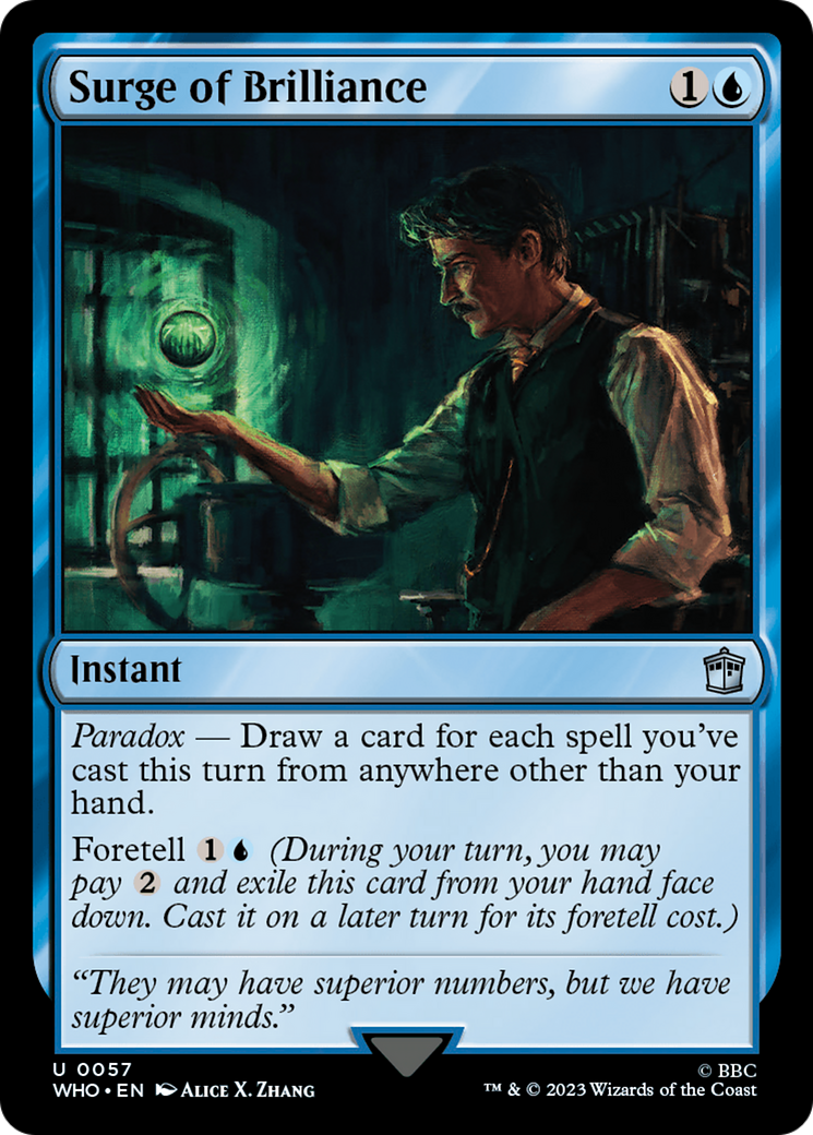 Surge of Brilliance [Doctor Who] | Odin's Place