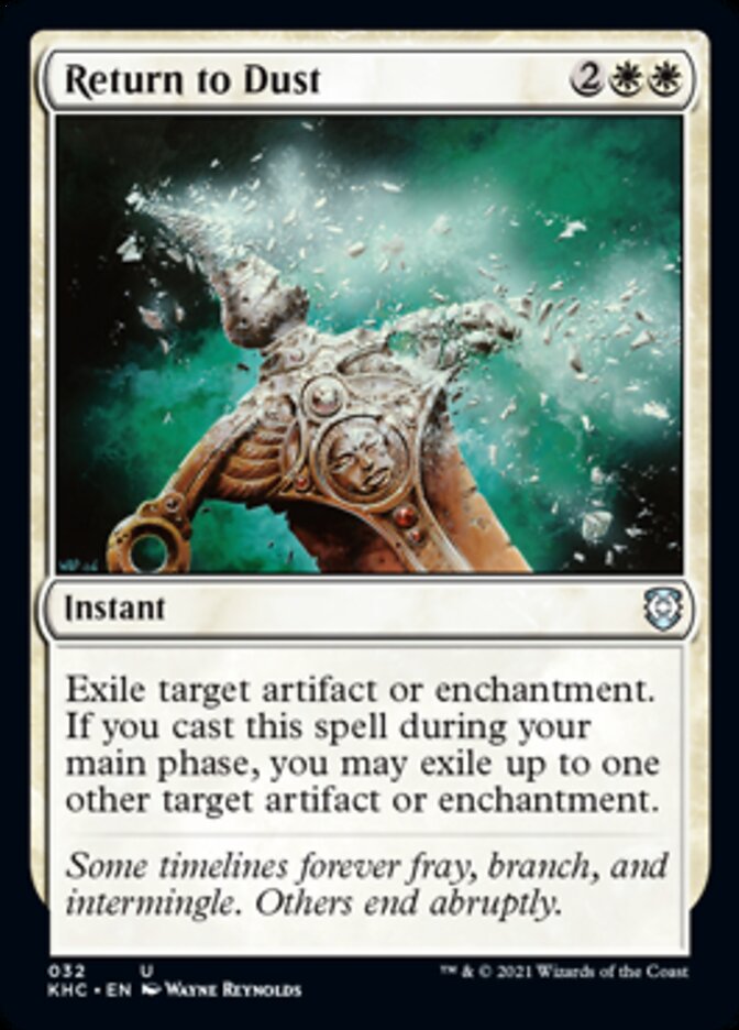 Return to Dust [Kaldheim Commander] | Odin's Place