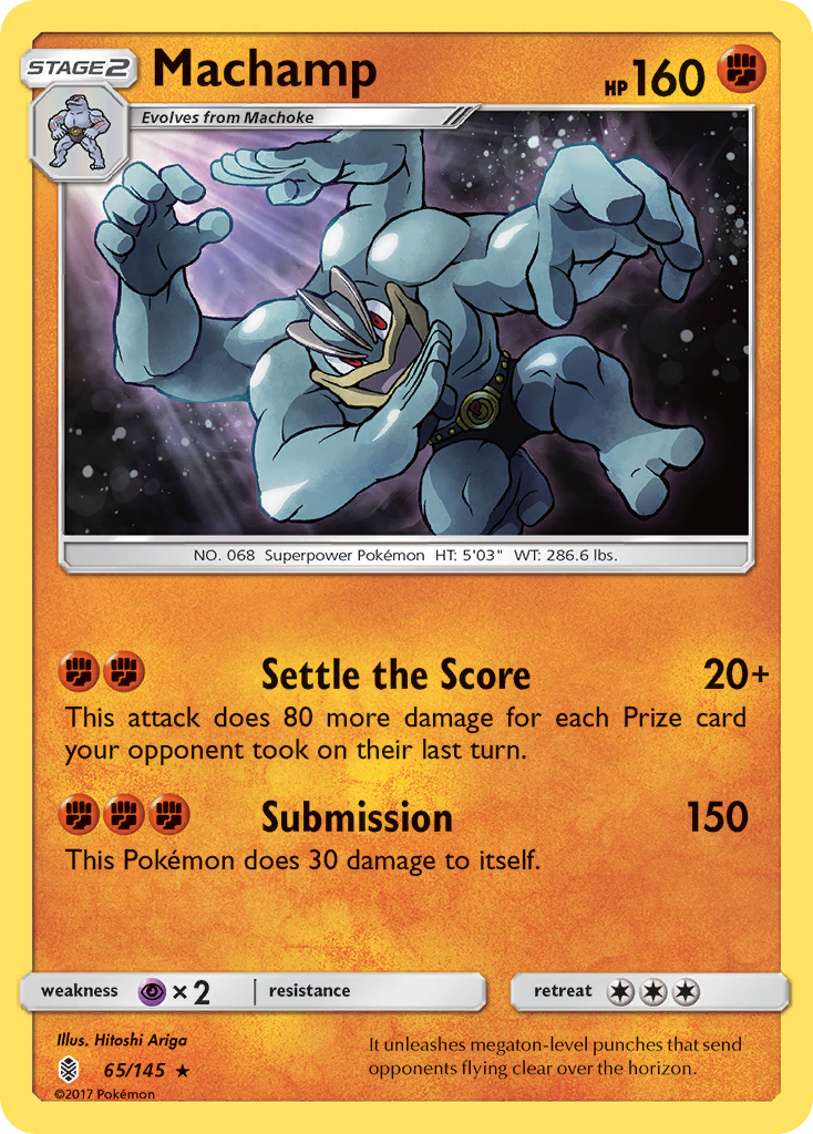 Machamp (65/145) [Sun & Moon: Guardians Rising] | Odin's Place