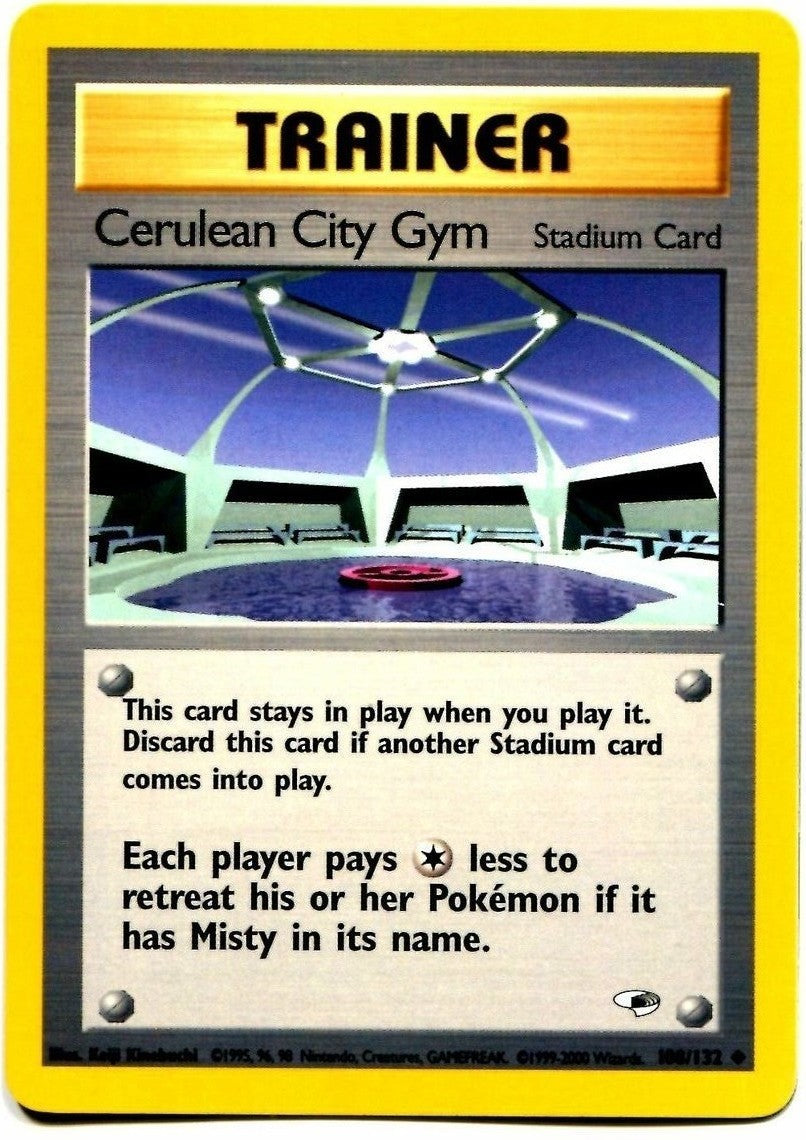 Cerulean City Gym (108/132) [Gym Heroes Unlimited] | Odin's Place